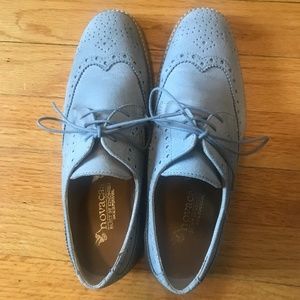 Novacas Vegan Gray Jesse Brogue Size 38